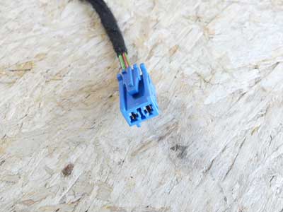 Mercedes Blue 2 Pin 2 Wire Connector 03754511282